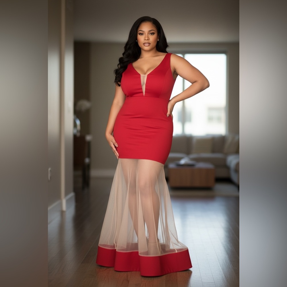 Fancy Red dress